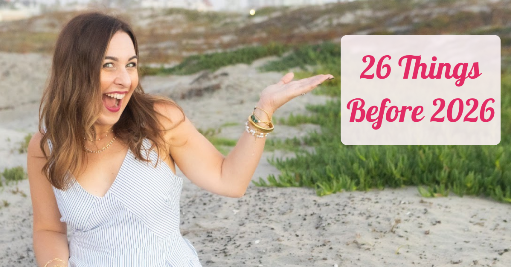 Becky Launder with 26 Things Before 2026